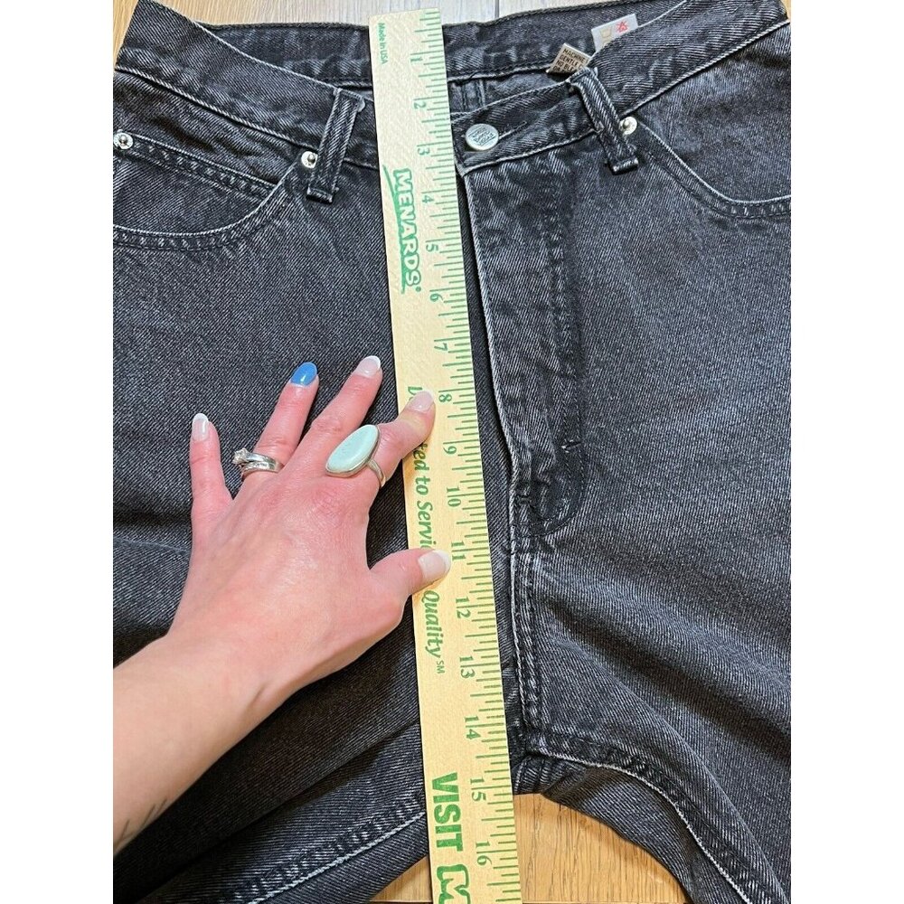 Whooz Blooz Jeans Vintage High Rise Mom Jeans Size 11/12 Regular‎ Y2K Hippie 90s - Picture 10 of 12